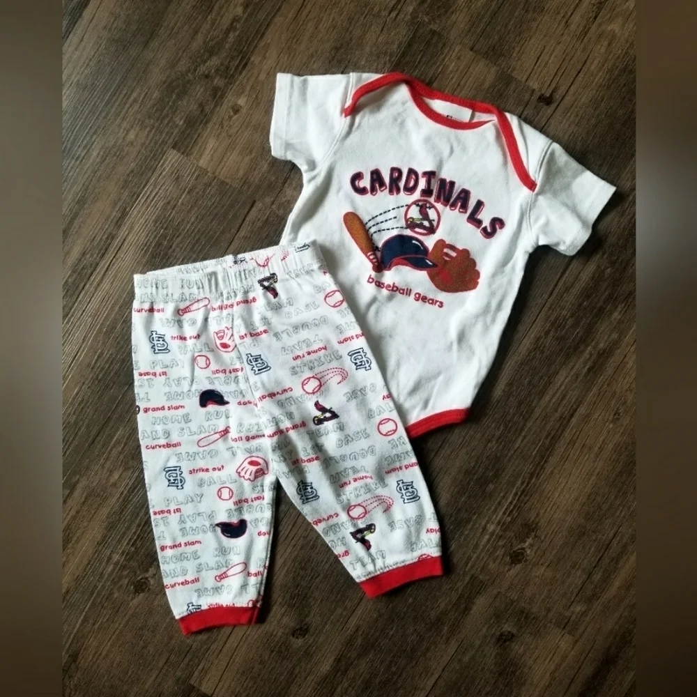 Cardinals Baseball 6 to 9 Months Outfit